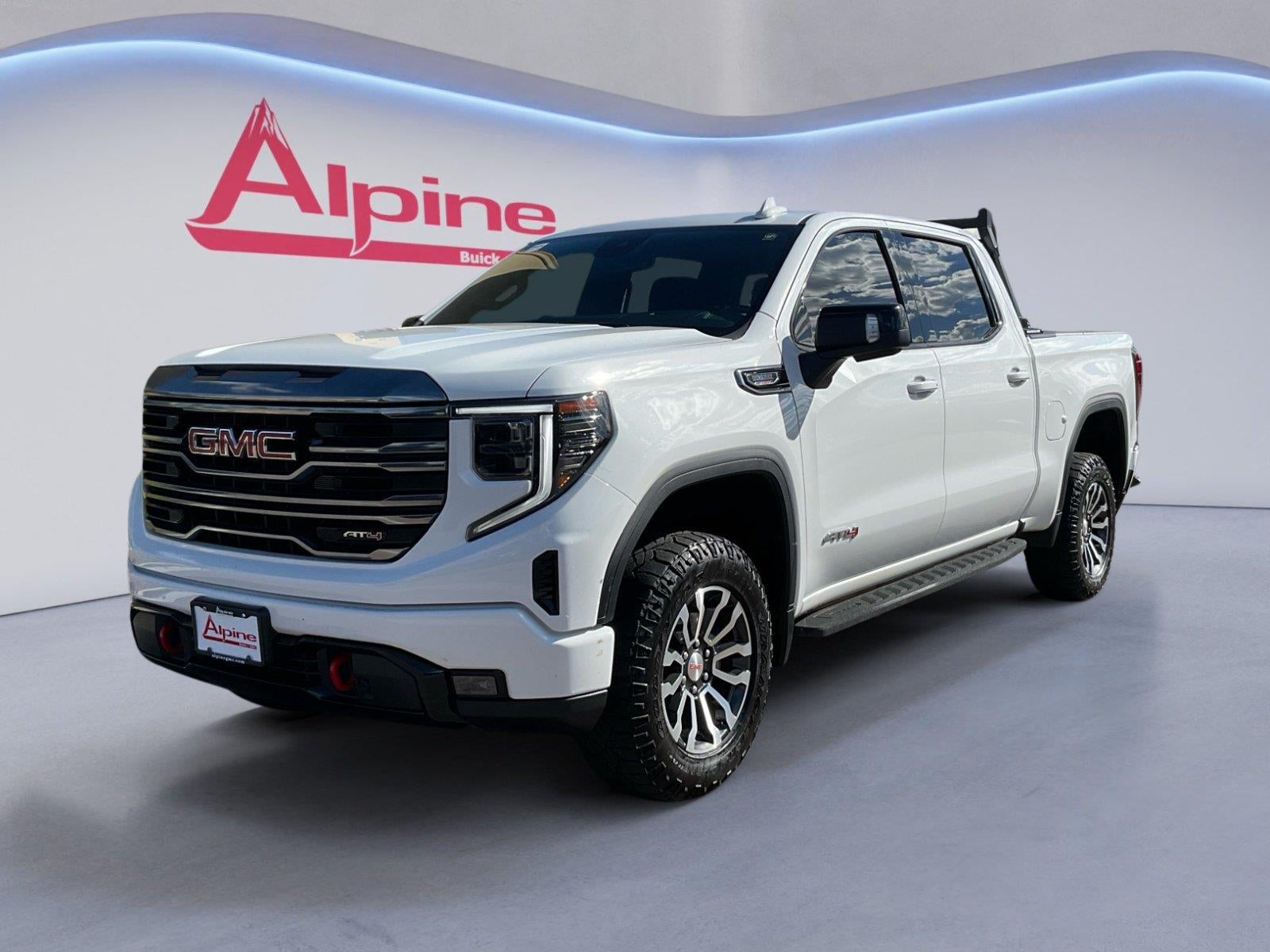 White 2022 GMC Sierra 1500 Pickup Truck Four-Wheel Drive Automatic