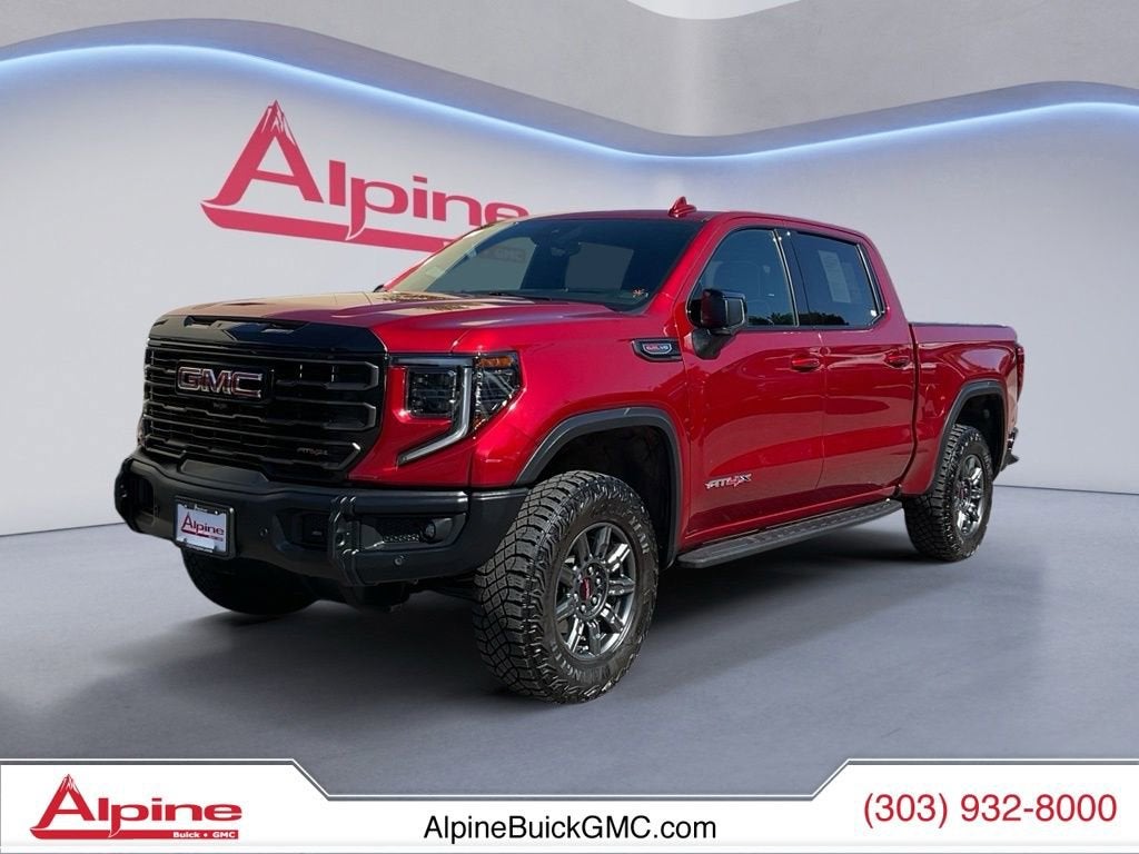 Volcanic Red Tintcoat 2024 GMC Sierra 1500 Pickup Truck Four-Wheel Drive Automatic