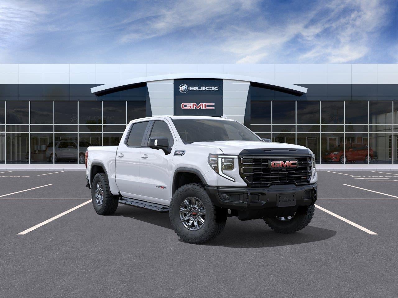 White 2026 GMC Sierra 1500 Pickup Truck Four-Wheel Drive Automatic
