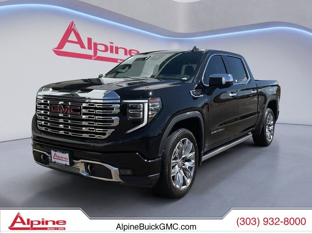 Onyx Black 2024 GMC Sierra 1500 Pickup Truck Four-Wheel Drive Automatic