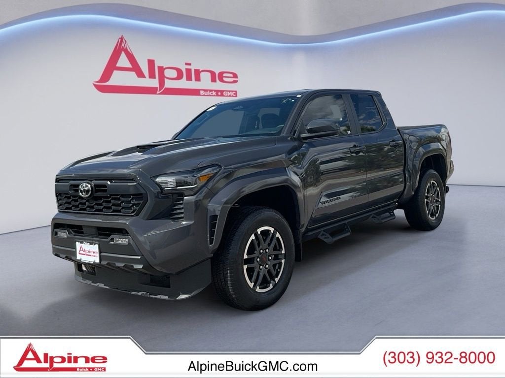 Gray 2024 Toyota Tacoma Pickup Truck Four-Wheel Drive Automatic