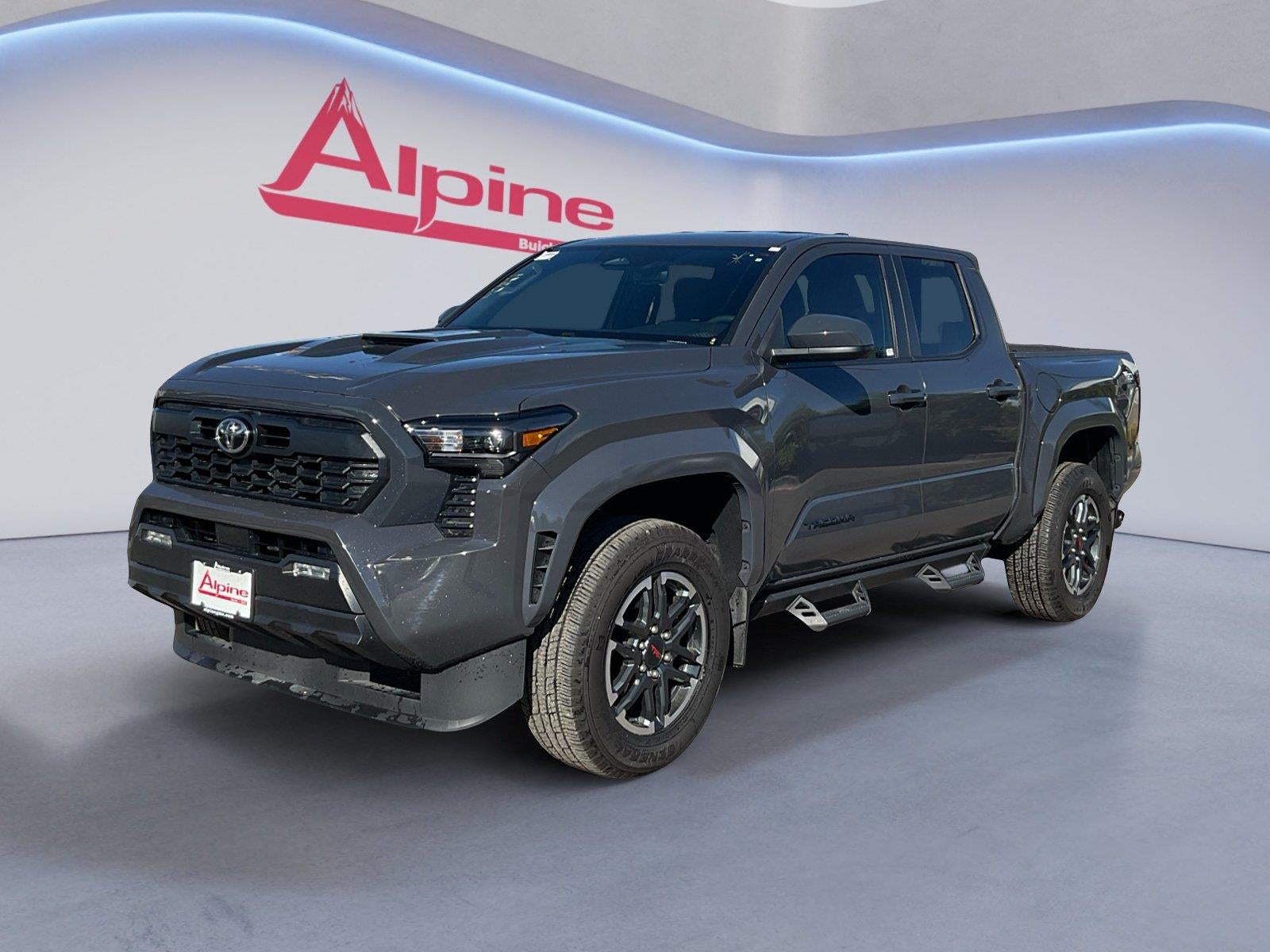 Gray 2024 Toyota Tacoma Pickup Truck Four-Wheel Drive 8-Speed Automatic