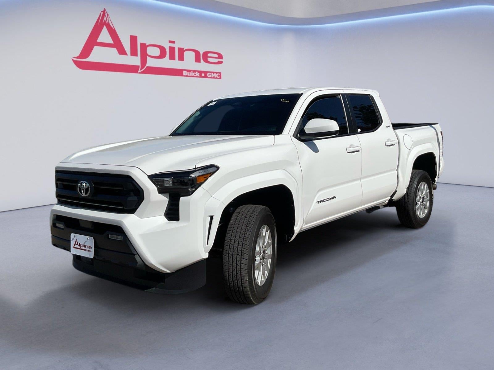 White 2026 Toyota Tacoma Pickup Truck Four-Wheel Drive 