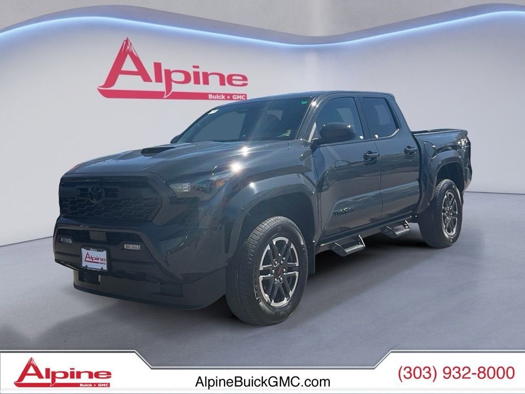 Gray 2024 Toyota Tacoma Pickup Truck Four-Wheel Drive 