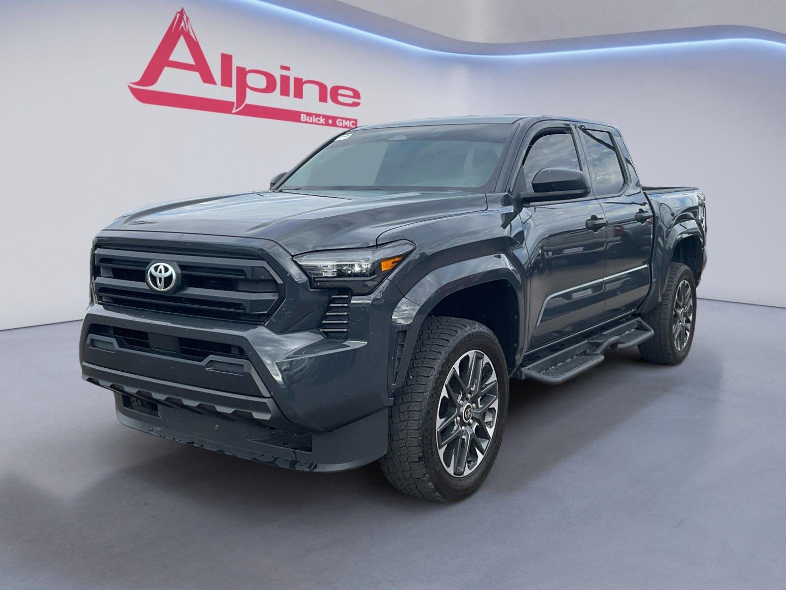 Black 2025 Toyota Tacoma Pickup Truck Four-Wheel Drive 