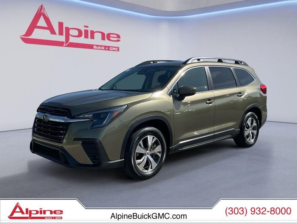 Green 2025 Subaru Ascent Premium 7-Passenger AWD SUV / Crossover All-Wheel Drive 