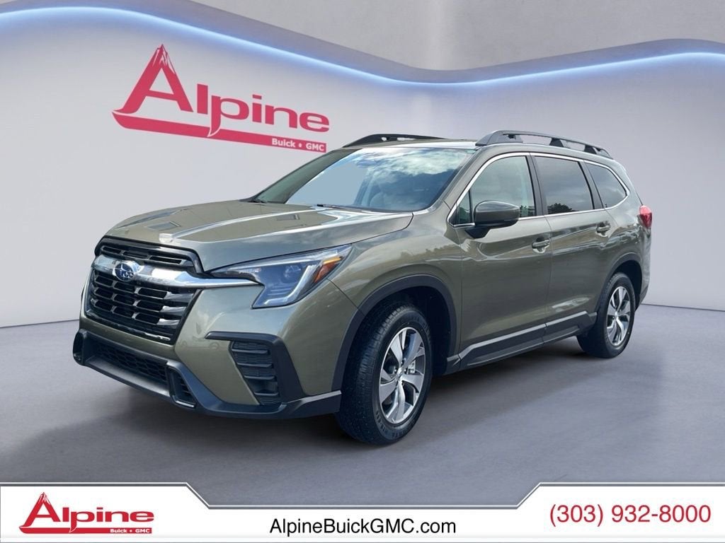 Green 2025 Subaru Ascent Premium 7-Passenger AWD SUV / Crossover All-Wheel Drive 