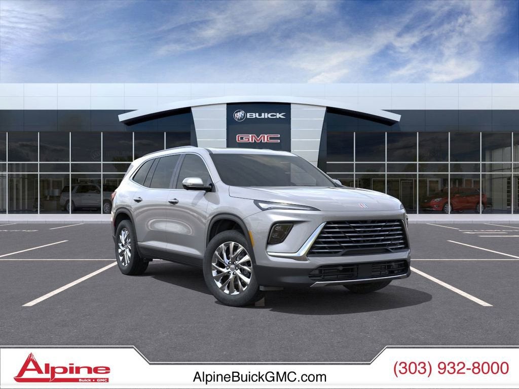 Moonstone Gray Metallic 2026 Buick Enclave Preferred AWD SUV / Crossover Four-Wheel Drive Automatic