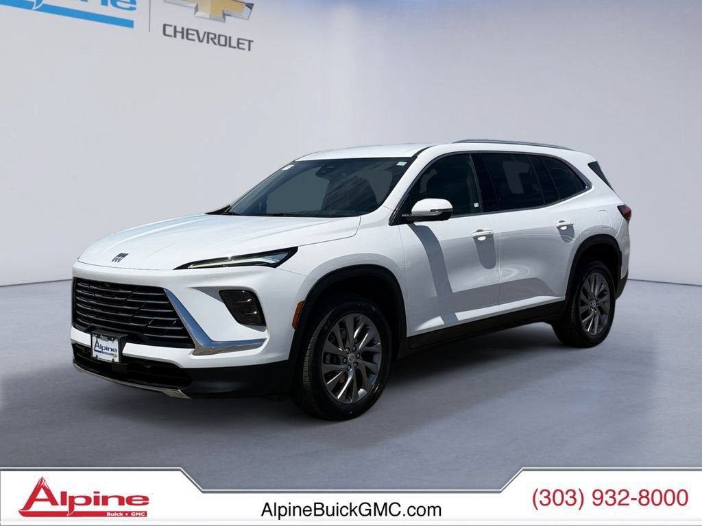 Summit White 2025 Buick Enclave SUV / Crossover Four-Wheel Drive Automatic