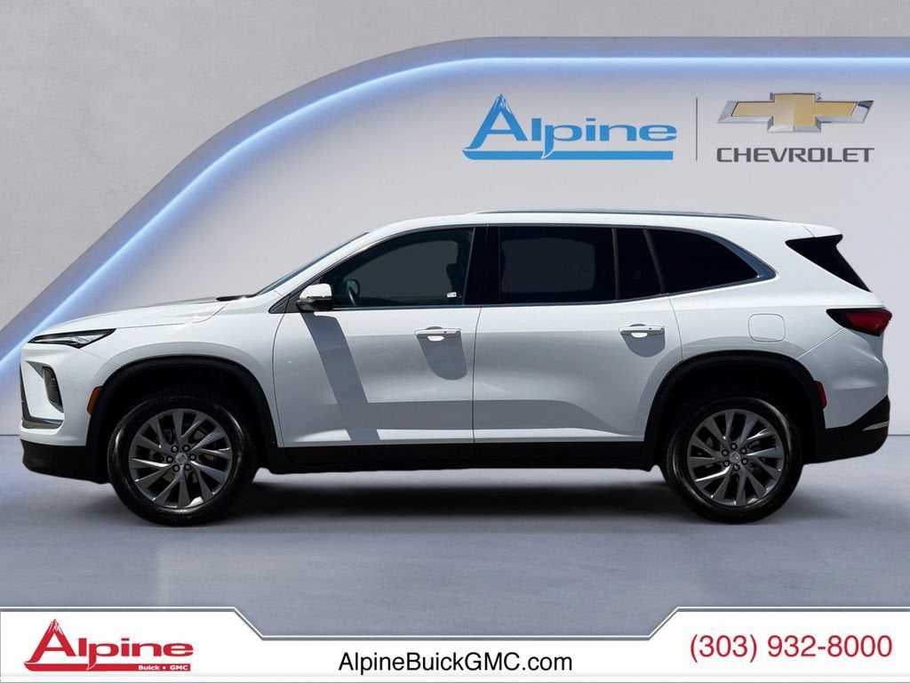 Summit White 2025 Buick Enclave SUV / Crossover Four-Wheel Drive 8-Speed Automatic