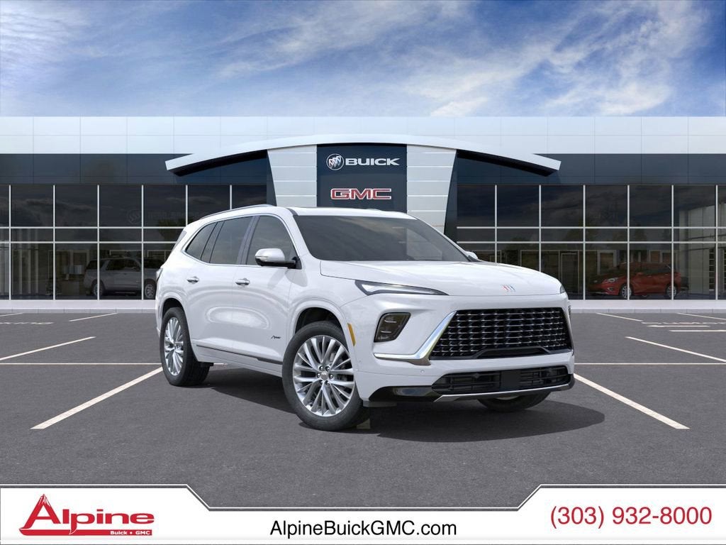 Iridescent White Tricoat 2026 Buick Enclave Avenir AWD SUV / Crossover Four-Wheel Drive Automatic