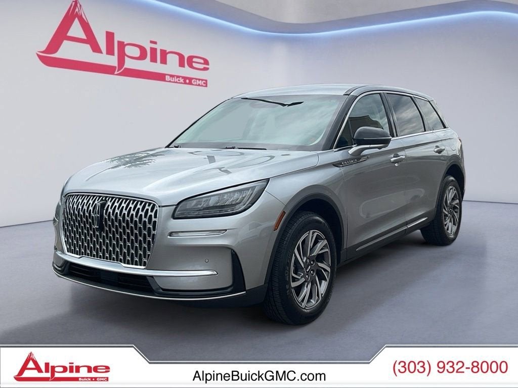 Silver 2023 Lincoln Corsair Standard AWD SUV / Crossover All-Wheel Drive 8-Speed Automatic