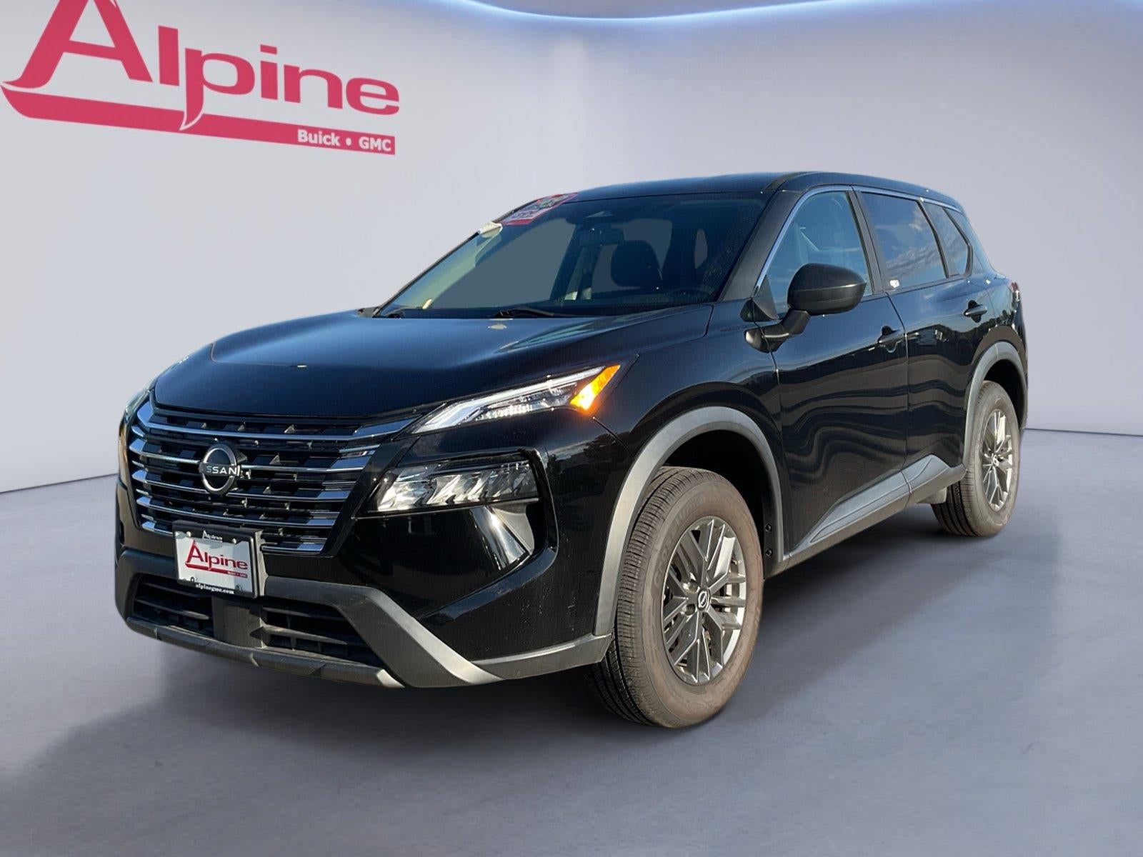 Black 2024 Nissan Rogue SUV / Crossover Front-Wheel Drive Continuously Variable Transmission