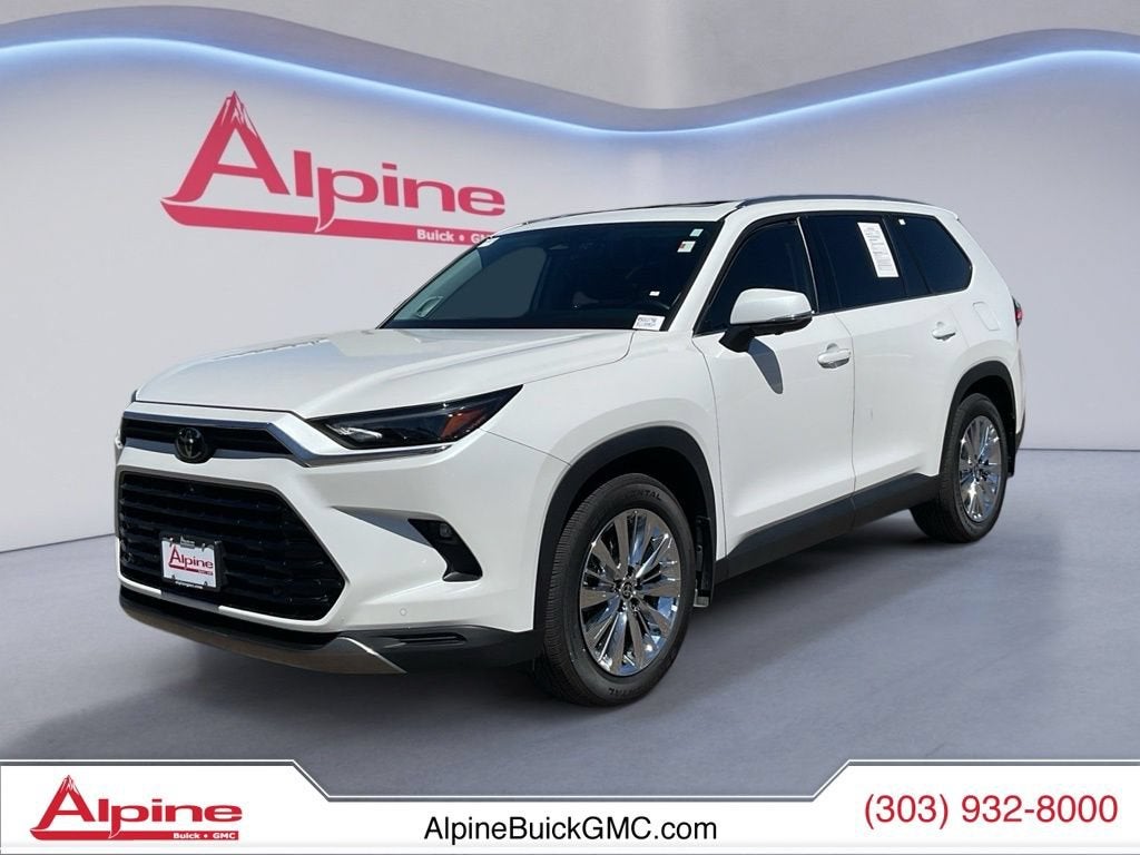 Off-White 2024 Toyota Grand Highlander SUV / Crossover Front-Wheel Drive 8-Speed Automatic