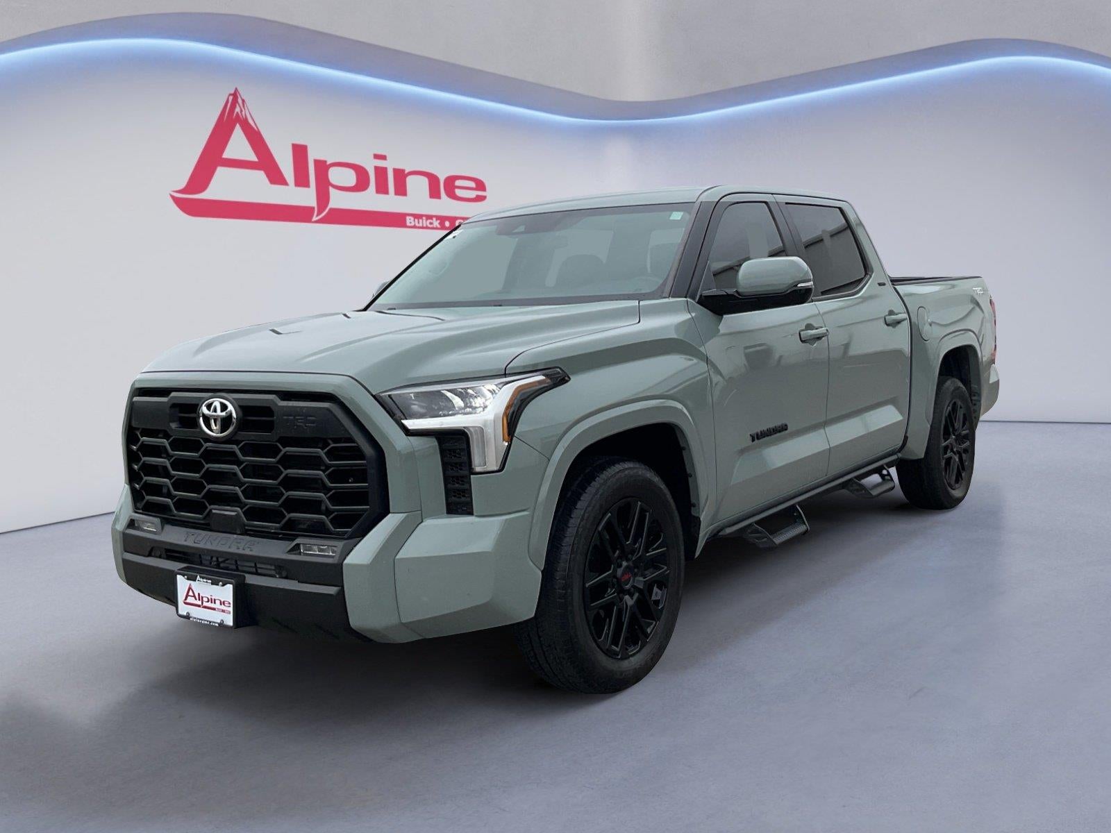 Gray 2024 Toyota Tundra Pickup Truck Four-Wheel Drive 