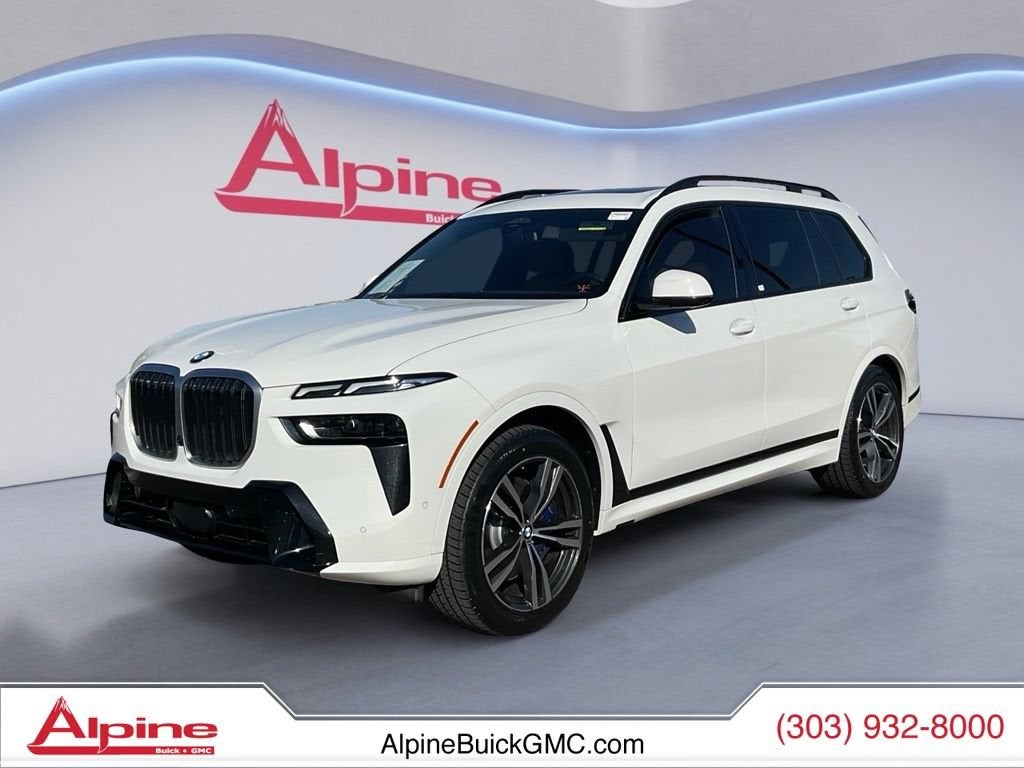 White 2023 BMW X7 SUV / Crossover All-Wheel Drive Automatic