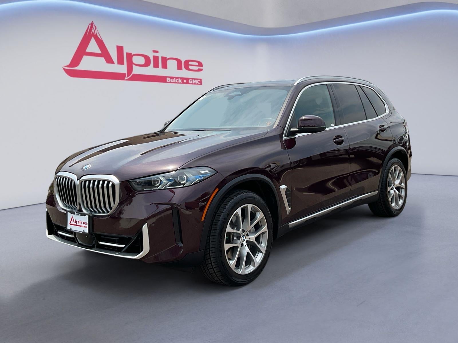 Red (Maroon) 2025 BMW X5 SUV / Crossover All-Wheel Drive Automatic