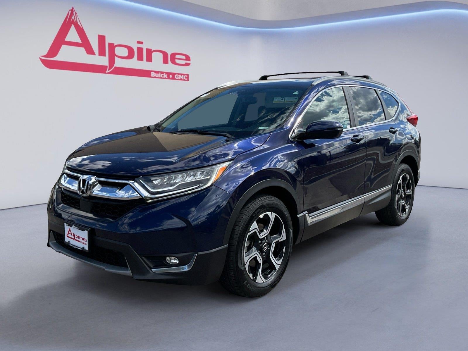 Blue 2018 Honda CR-V SUV / Crossover All-Wheel Drive 