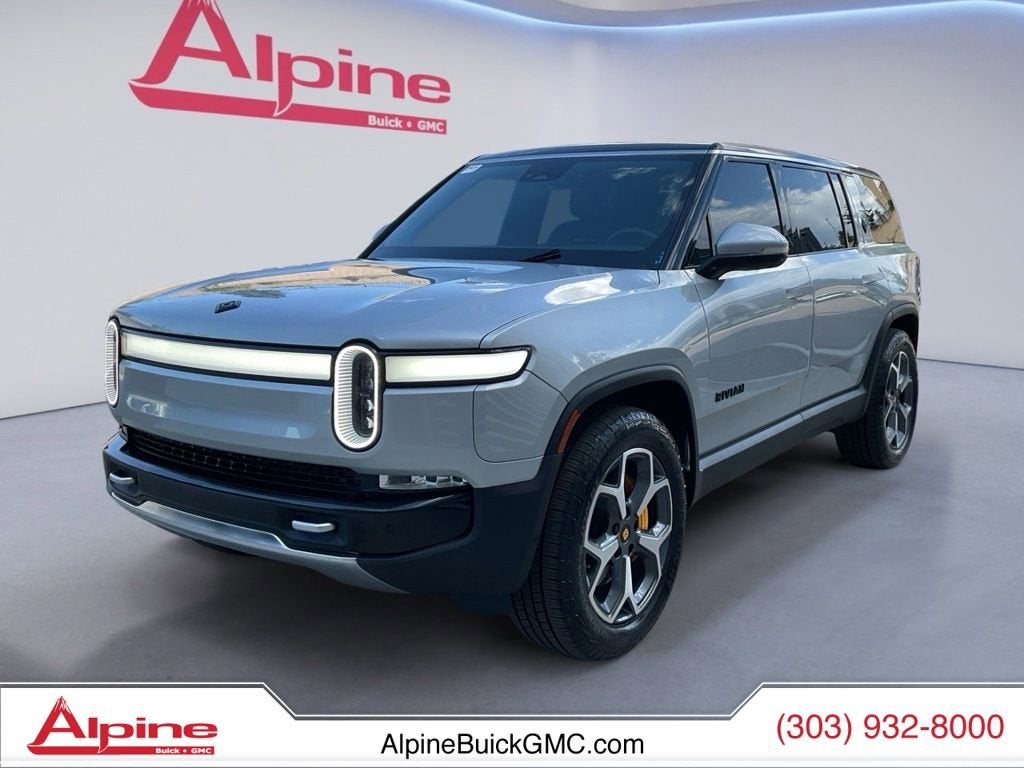 Silver 2023 Rivian R1S SUV / Crossover All-Wheel Drive Automatic