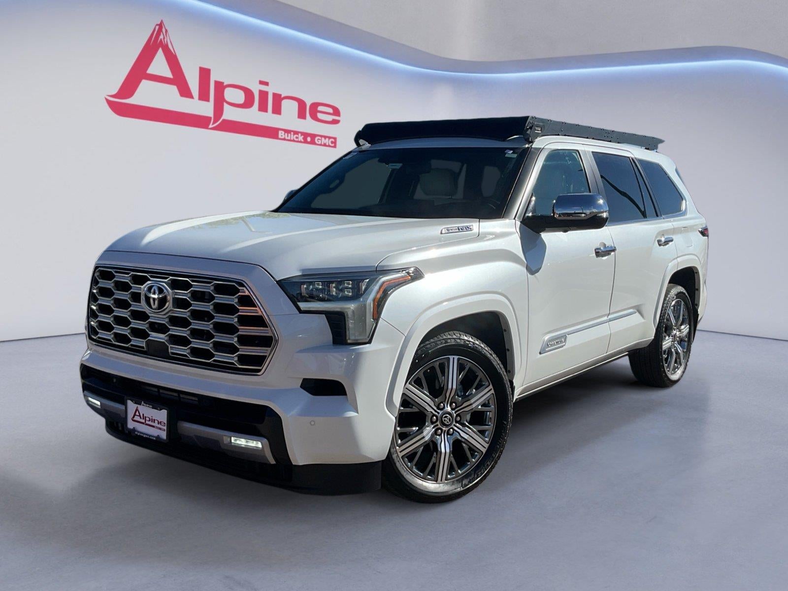 Off-White 2025 Toyota Sequoia SUV / Crossover Four-Wheel Drive Automatic