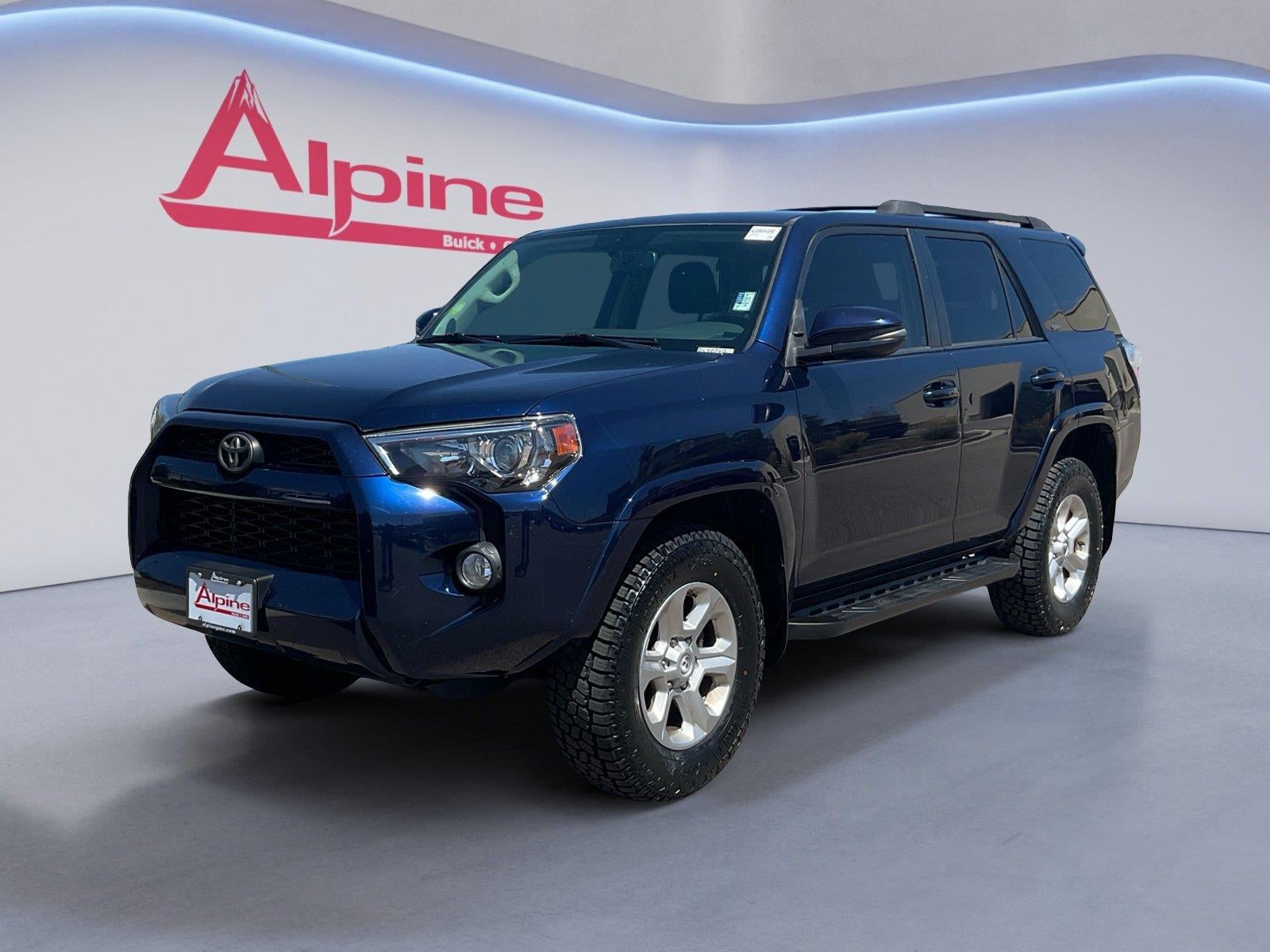 Blue 2018 Toyota 4Runner SUV / Crossover Four-Wheel Drive 5-Speed Automatic Overdrive