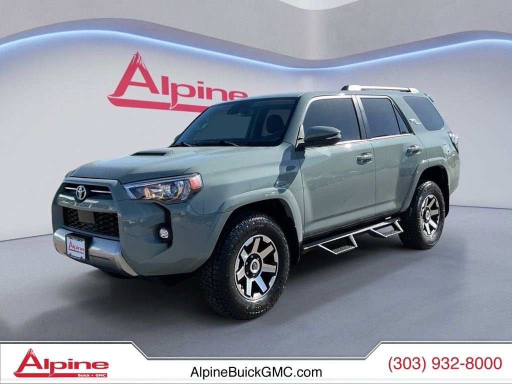 Gray 2023 Toyota 4Runner TRD Off-Road Premium 4WD SUV / Crossover Four-Wheel Drive 