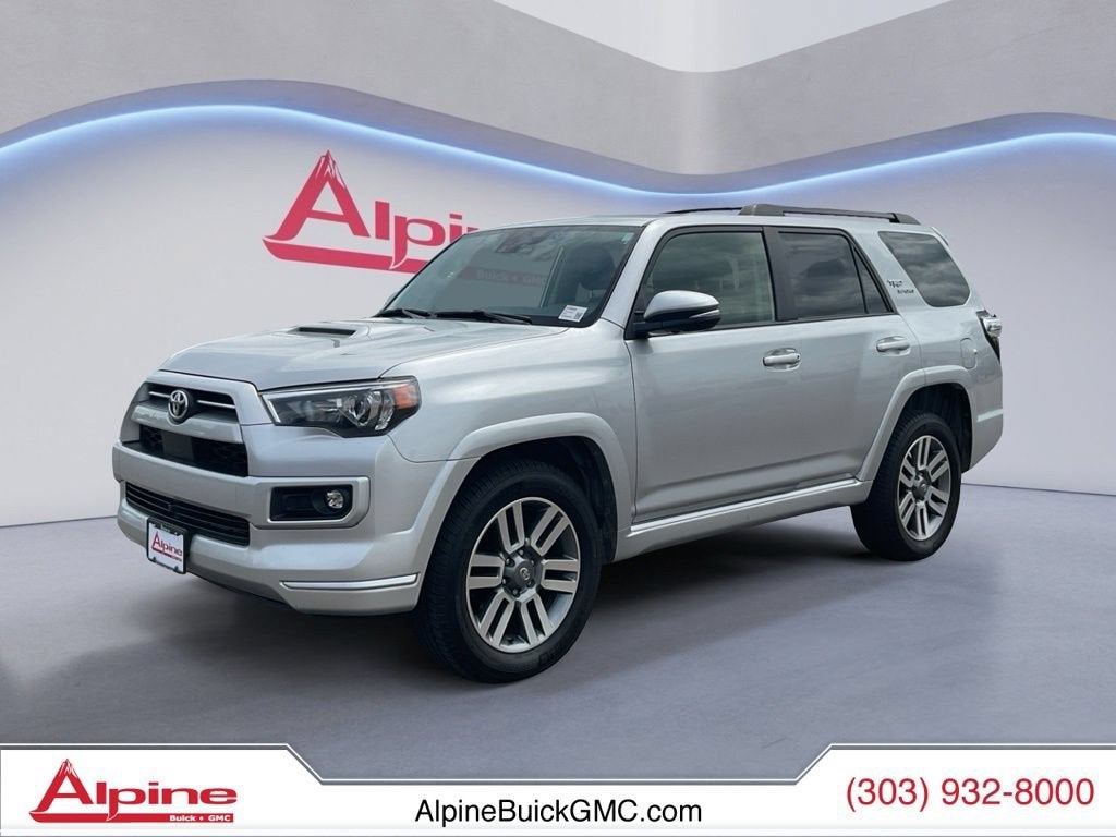 Silver 2022 Toyota 4Runner SUV / Crossover Four-Wheel Drive 5-Speed Automatic
