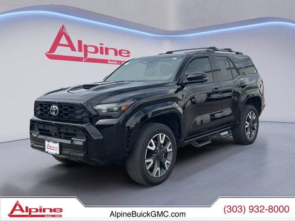 Black 2025 Toyota 4Runner SUV / Crossover Four-Wheel Drive Automatic