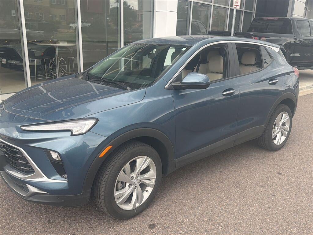 Blue 2024 Buick Encore GX SUV / Crossover All-Wheel Drive Automatic