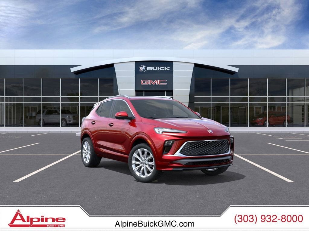 Brilliant Red 2026 Buick Encore GX SUV / Crossover All-Wheel Drive Automatic