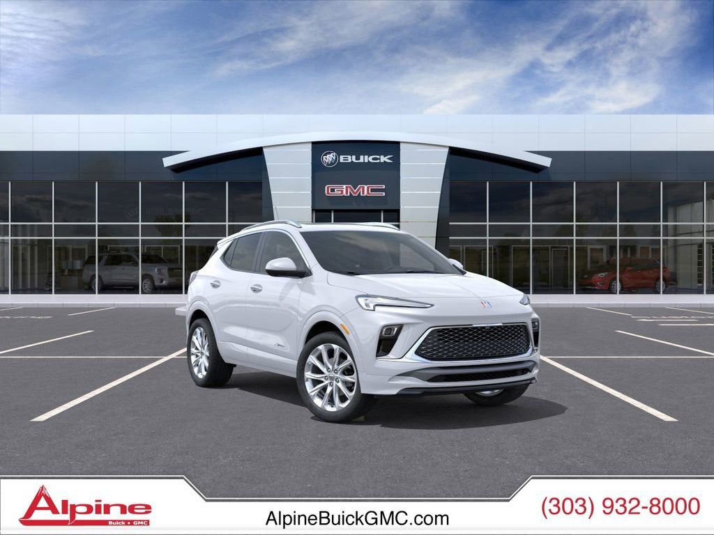 White Frost Tricoat 2026 Buick Encore GX SUV / Crossover All-Wheel Drive Automatic