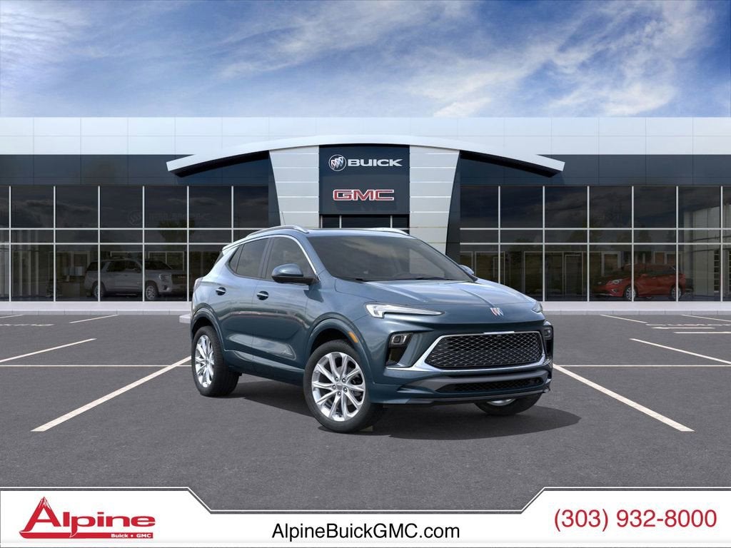 Ocean Blue Metallic 2026 Buick Encore GX SUV / Crossover All-Wheel Drive Automatic