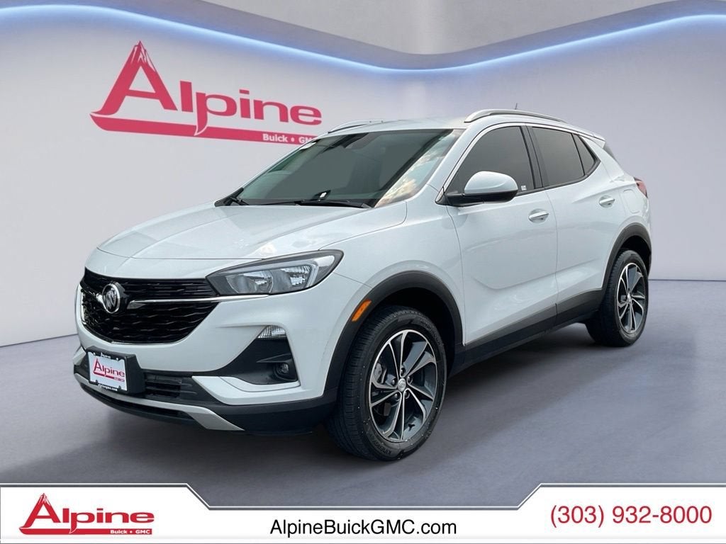 Summit White 2023 Buick Encore GX SUV / Crossover All-Wheel Drive Automatic