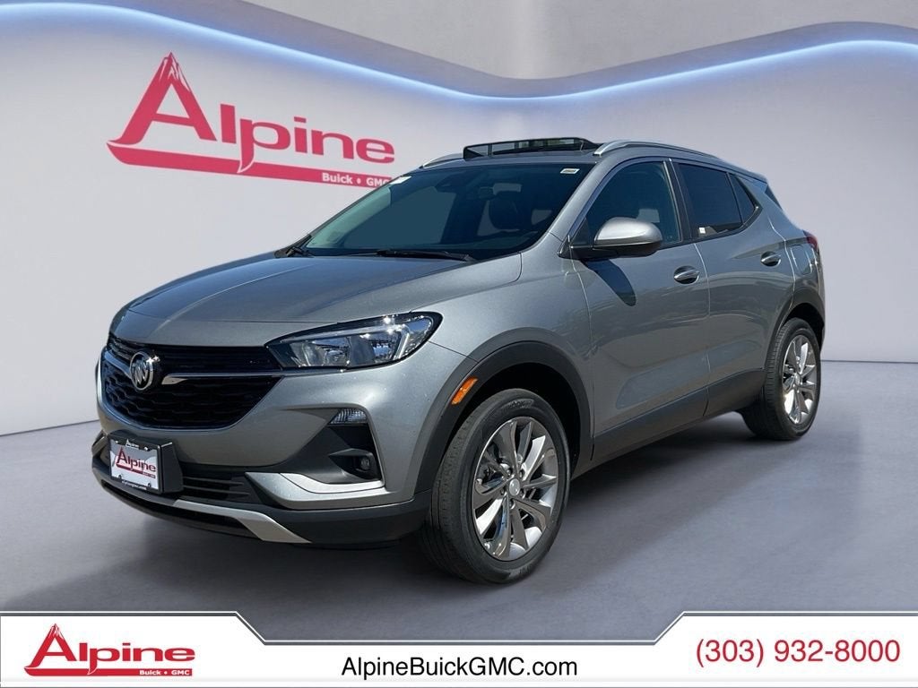 Moonstone Gray Metallic 2023 Buick Encore GX SUV / Crossover All-Wheel Drive Automatic