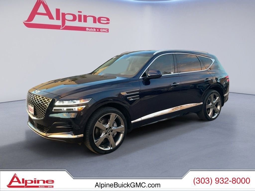 Blue 2024 Genesis GV80 3.5T AWD SUV / Crossover All-Wheel Drive Automatic