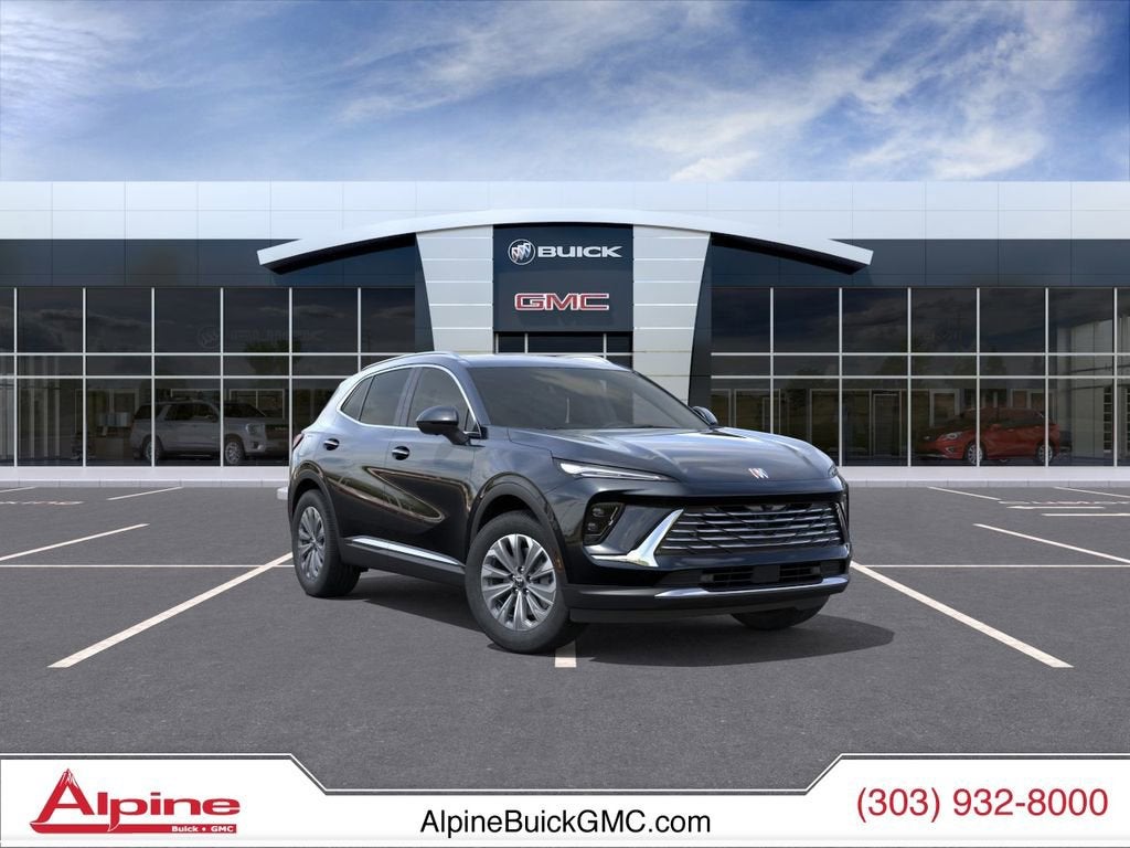 Black (Ebony Twilight Metallic) 2026 Buick Envision Preferred AWD SUV / Crossover All-Wheel Drive Automatic