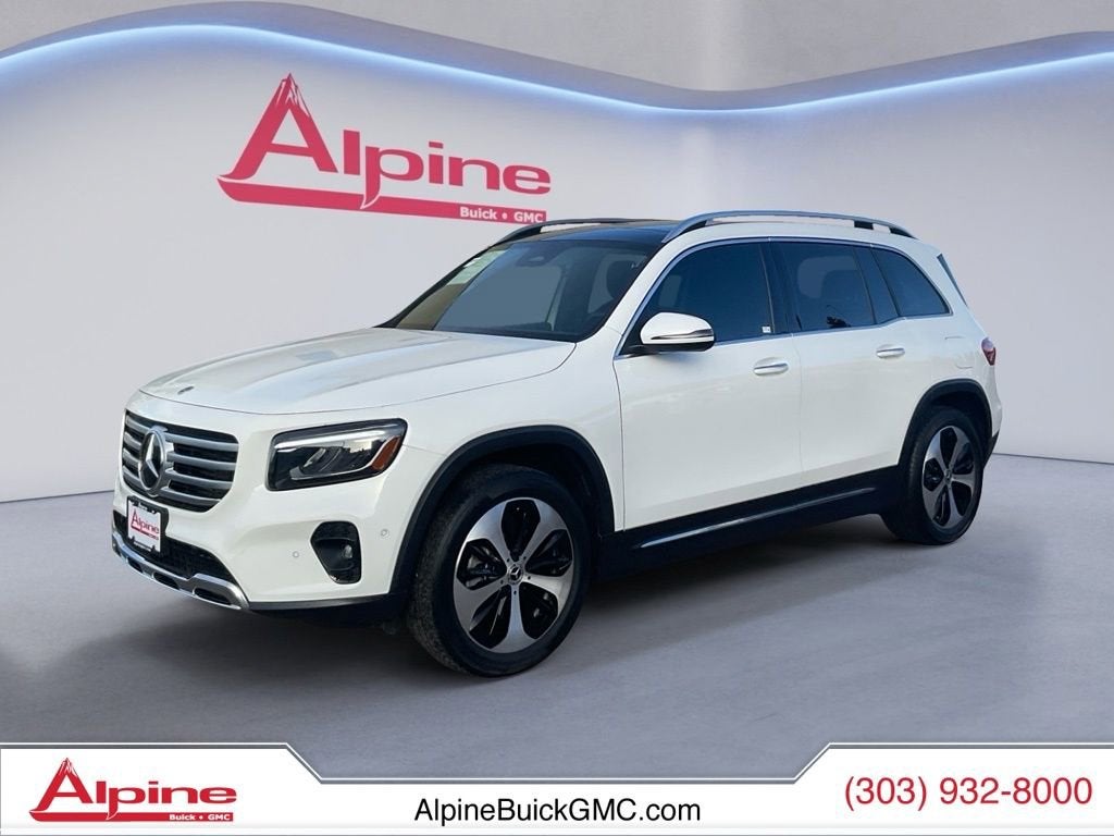 White 2025 Mercedes-Benz GLB SUV / Crossover All-Wheel Drive Automatic