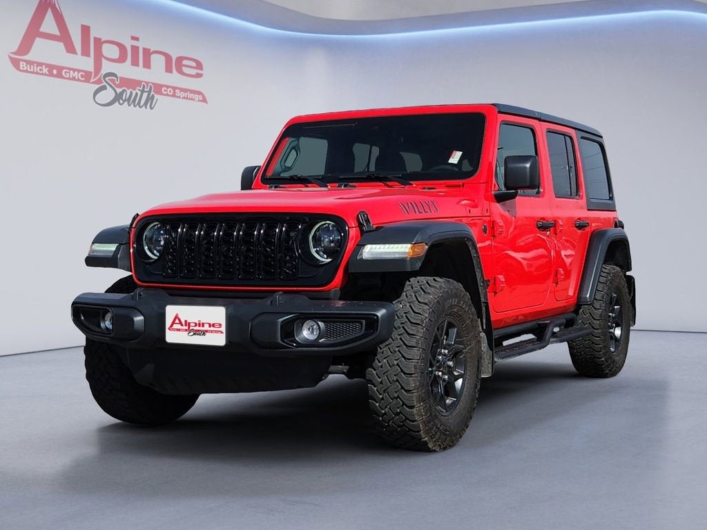  2024 Jeep Wrangler Willys 4-Door 4WD   