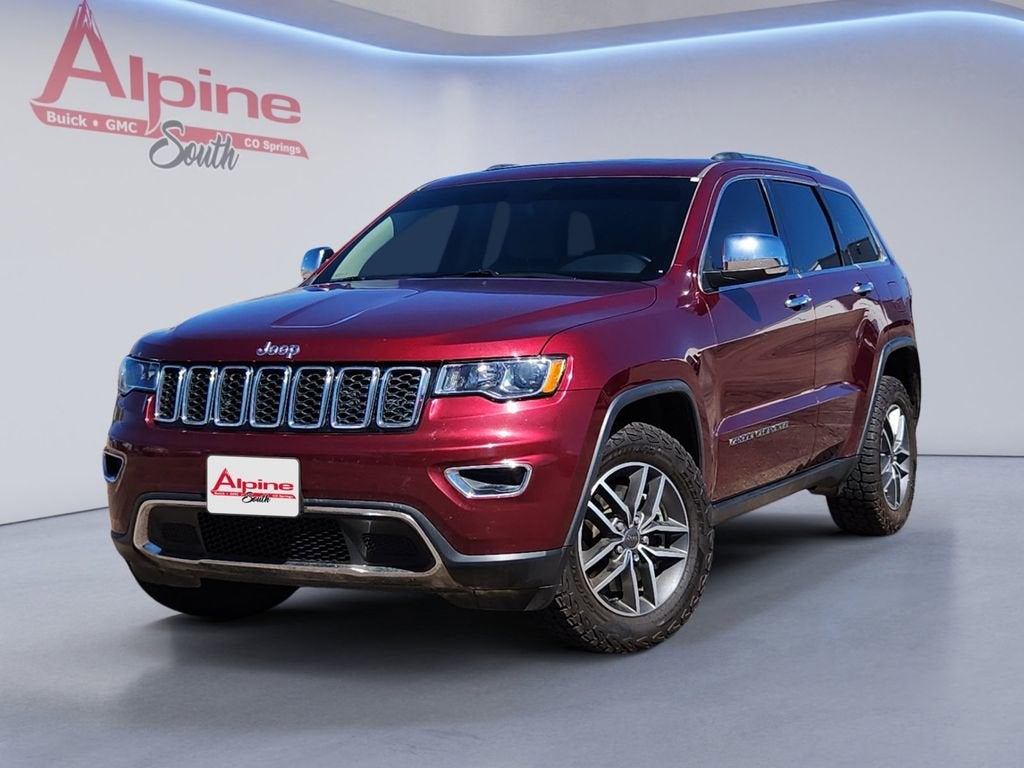 Red 2021 Jeep Grand Cherokee SUV / Crossover Four-Wheel Drive Automatic