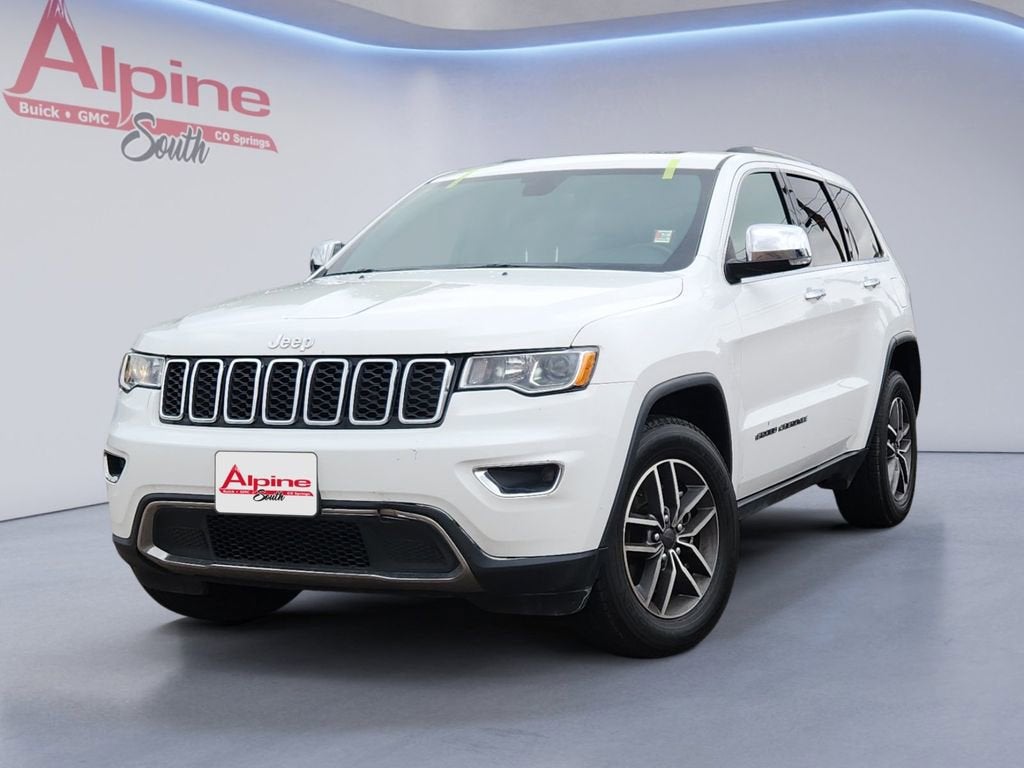 White 2021 Jeep Grand Cherokee SUV / Crossover Four-Wheel Drive Automatic