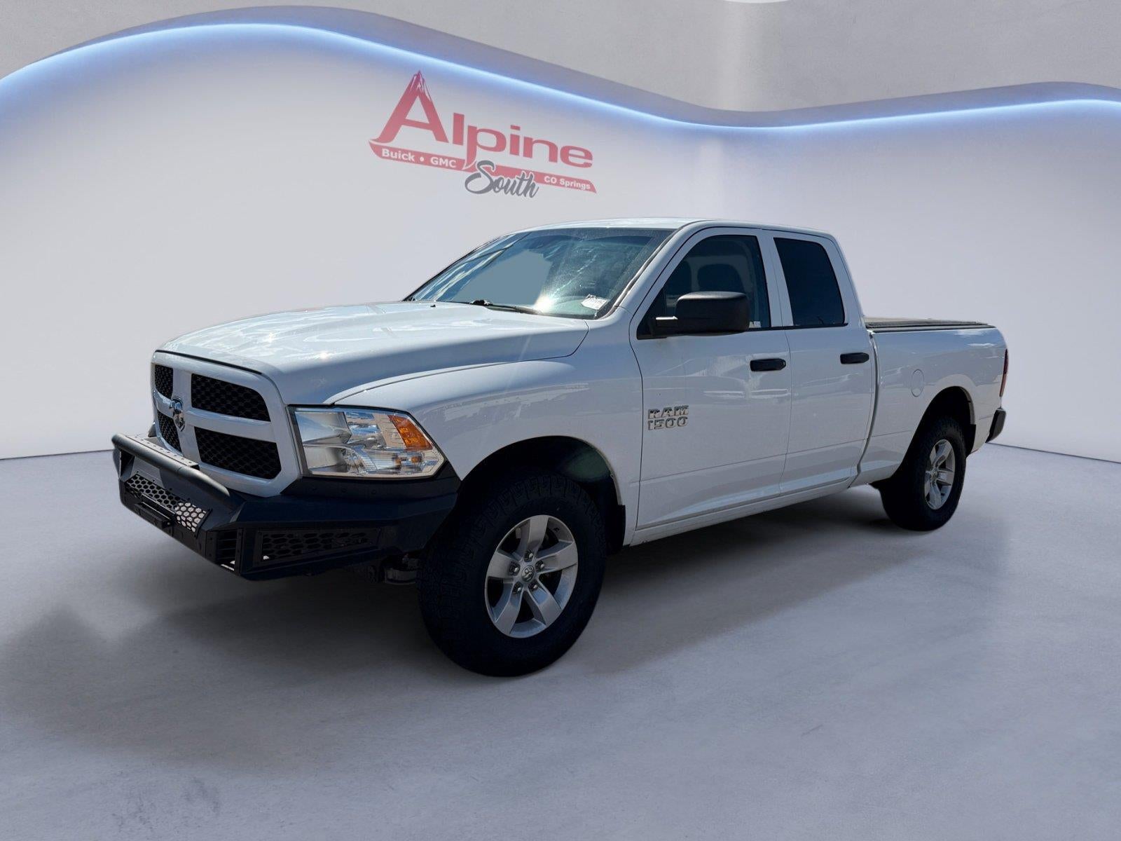 White 2018 RAM 1500 Pickup Truck Four-Wheel Drive Automatic