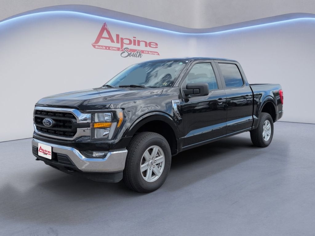 White 2023 Ford F-150 Pickup Truck Four-Wheel Drive Automatic