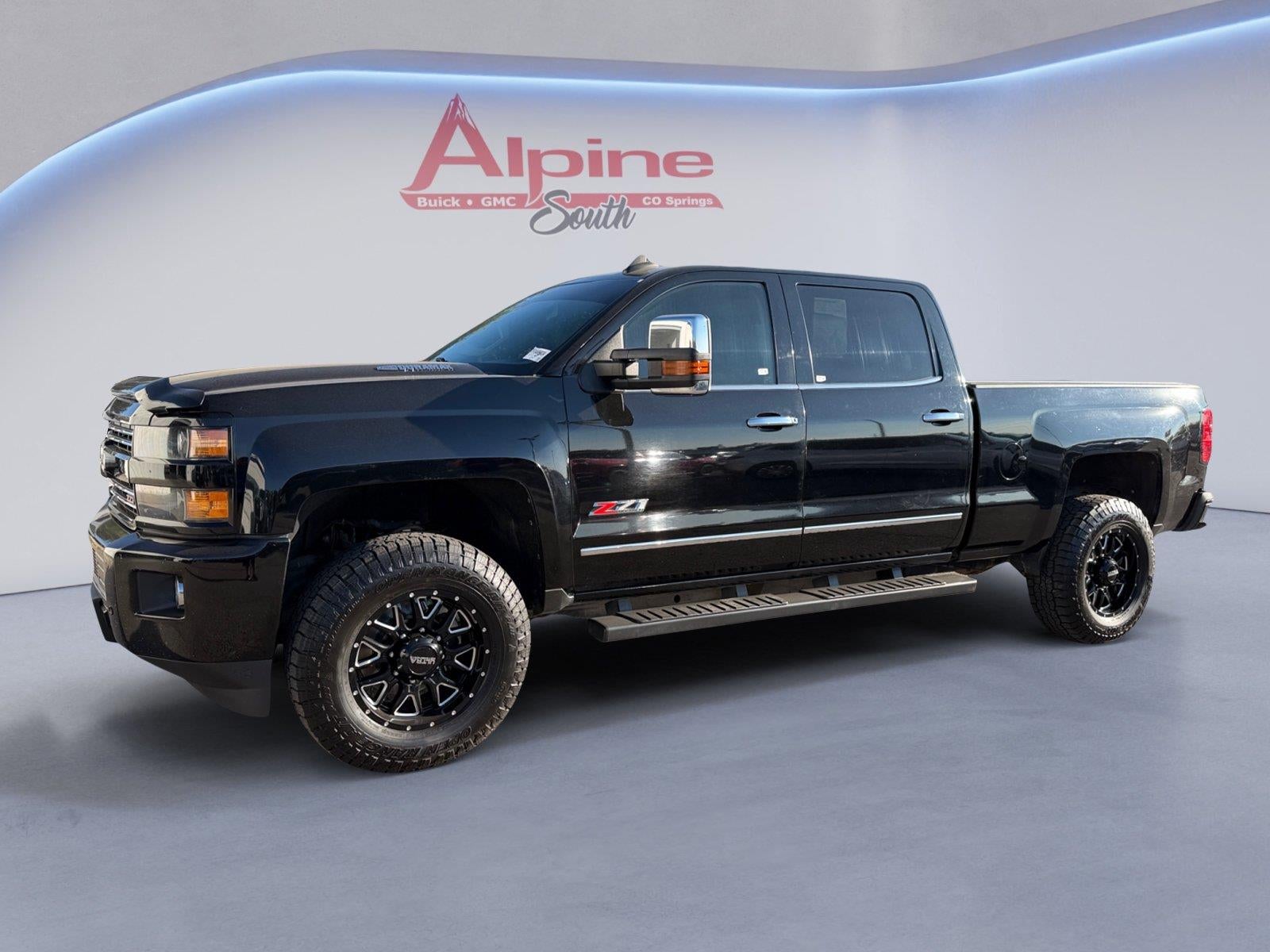 Black 2015 Chevrolet Silverado 2500HD Pickup Truck Four-Wheel Drive Automatic