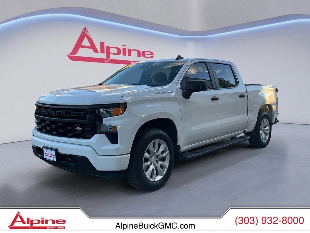 2022 Chevrolet Silverado 1500 Custom Crew Cab 4WD