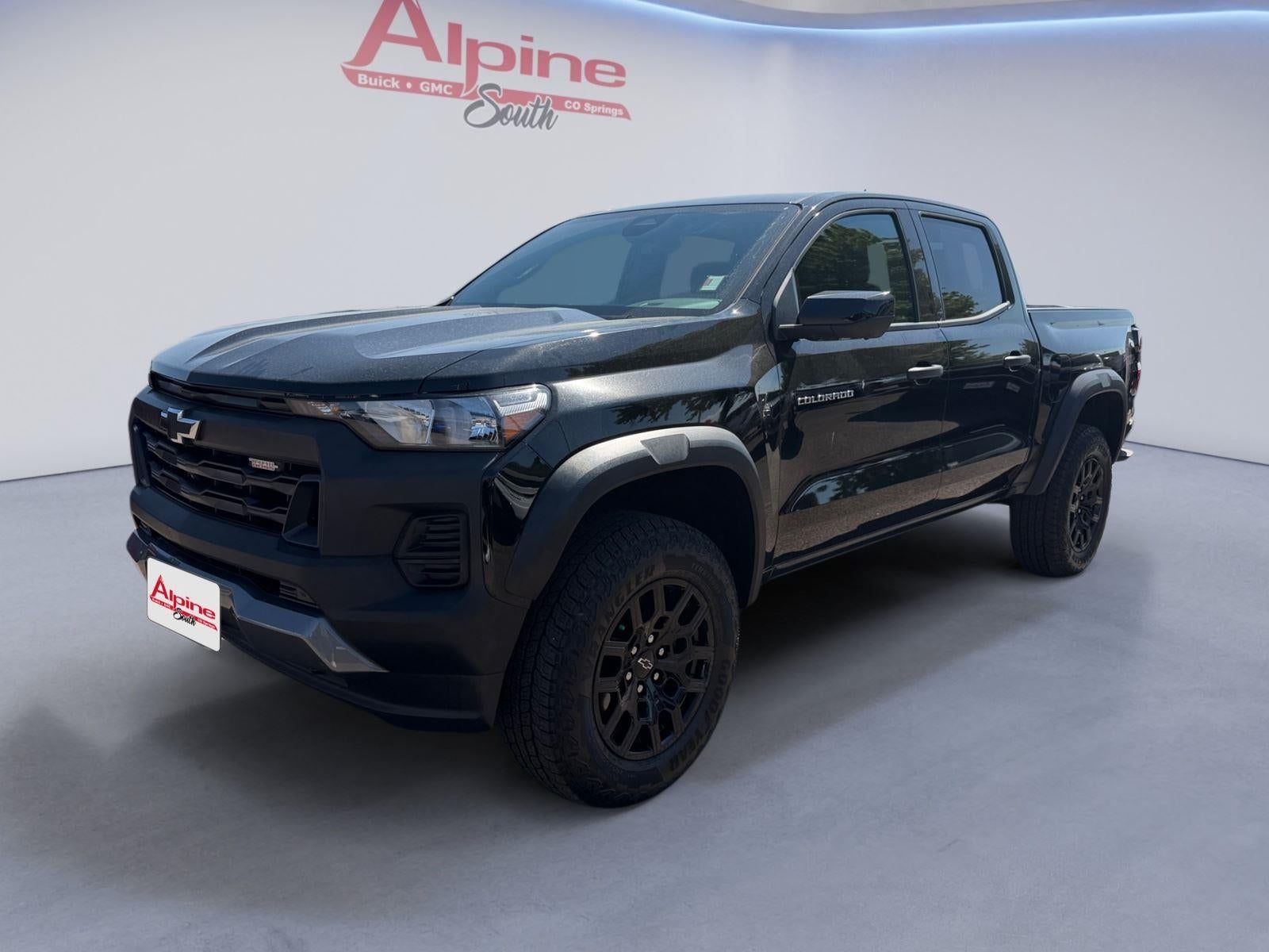 Black 2024 Chevrolet Colorado Pickup Truck Four-Wheel Drive Automatic
