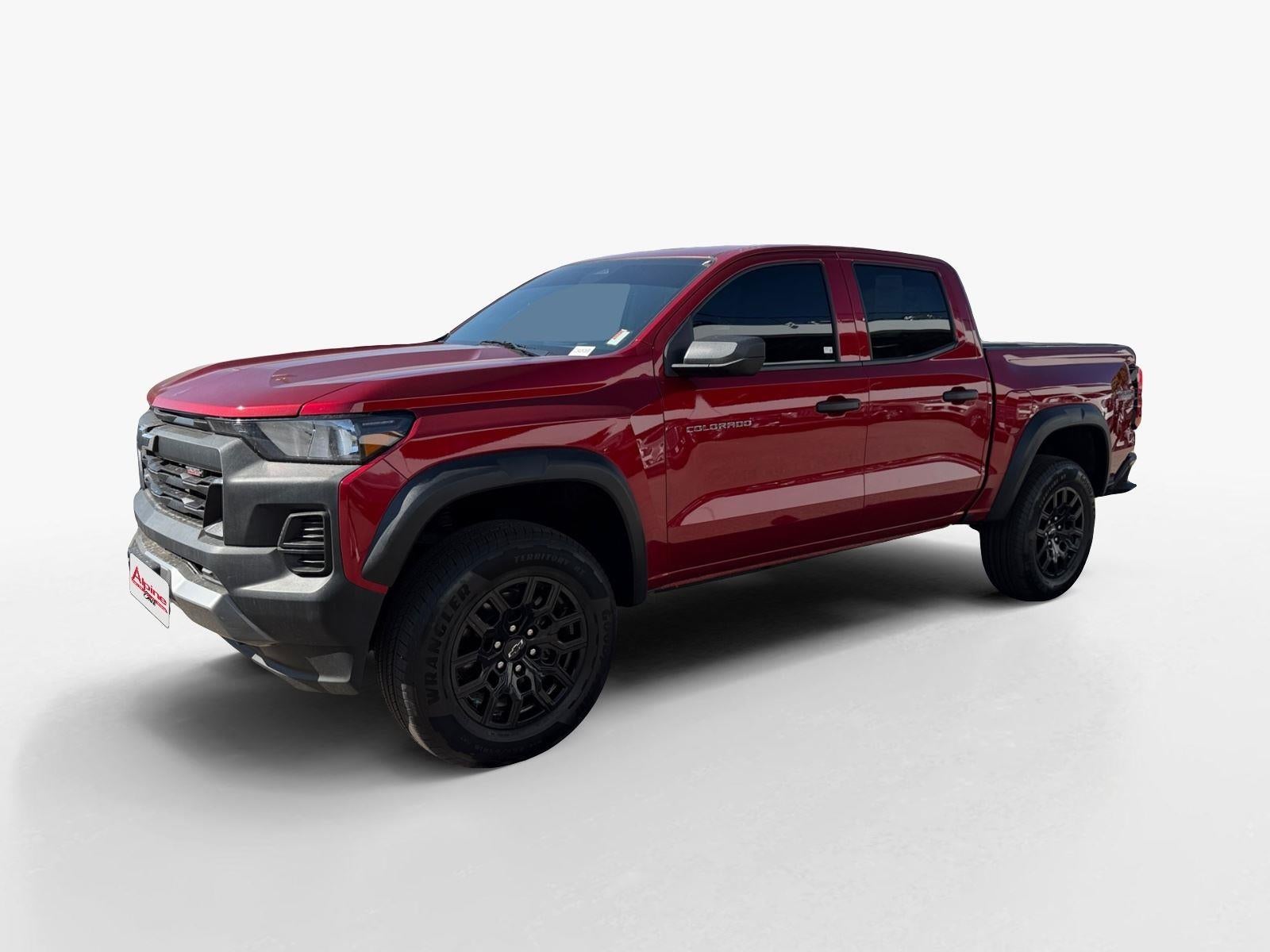 Red 2024 Chevrolet Colorado Pickup Truck Four-Wheel Drive Automatic