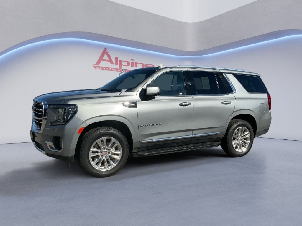 Gray 2023 GMC Yukon SUV / Crossover Four-Wheel Drive Automatic