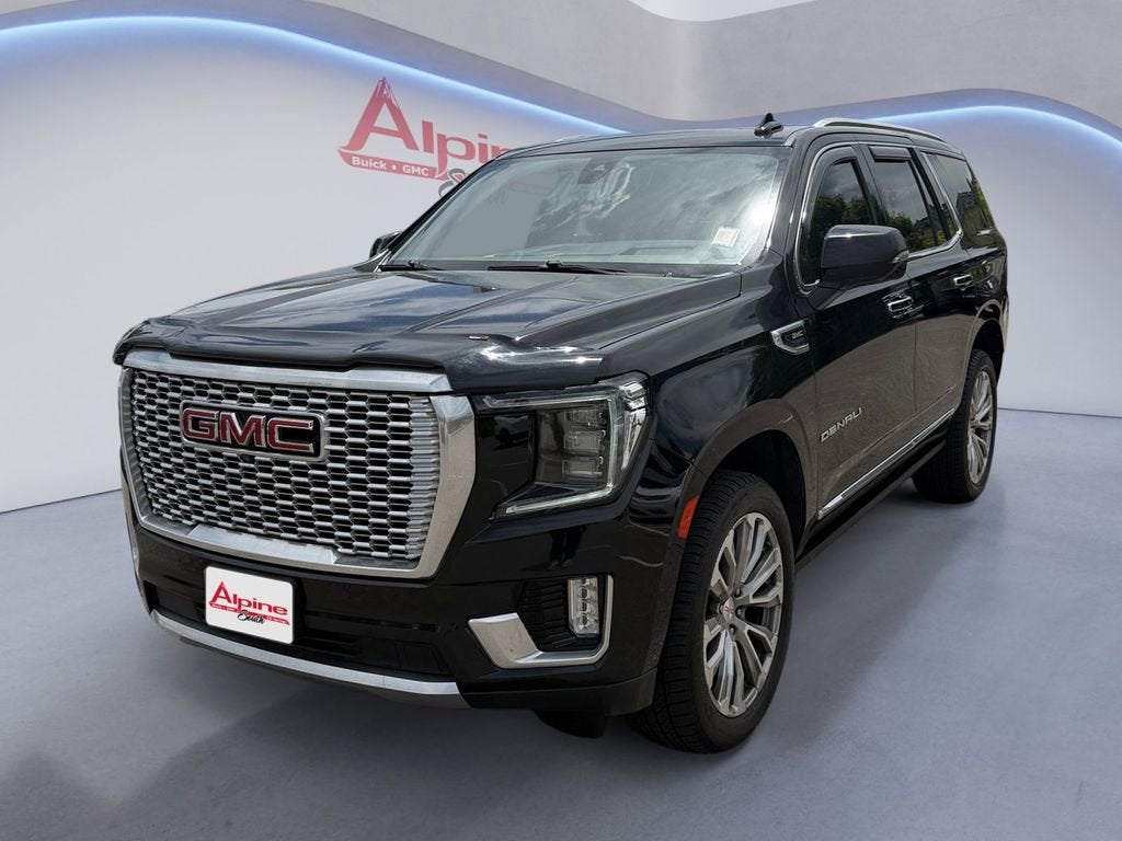Onyx Black 2021 GMC Yukon SUV / Crossover Four-Wheel Drive Automatic