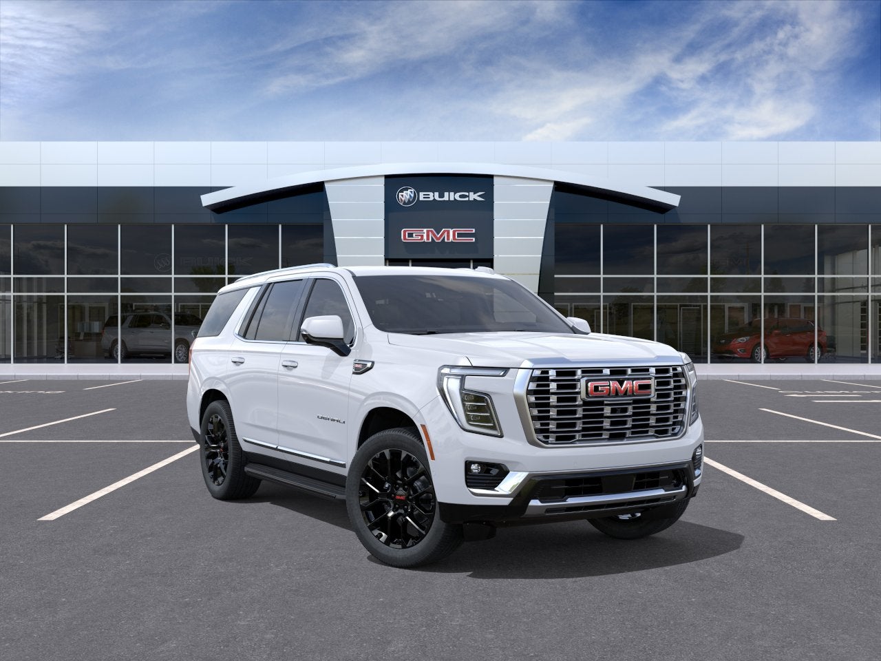 White 2026 GMC Yukon SUV / Crossover Four-Wheel Drive Automatic