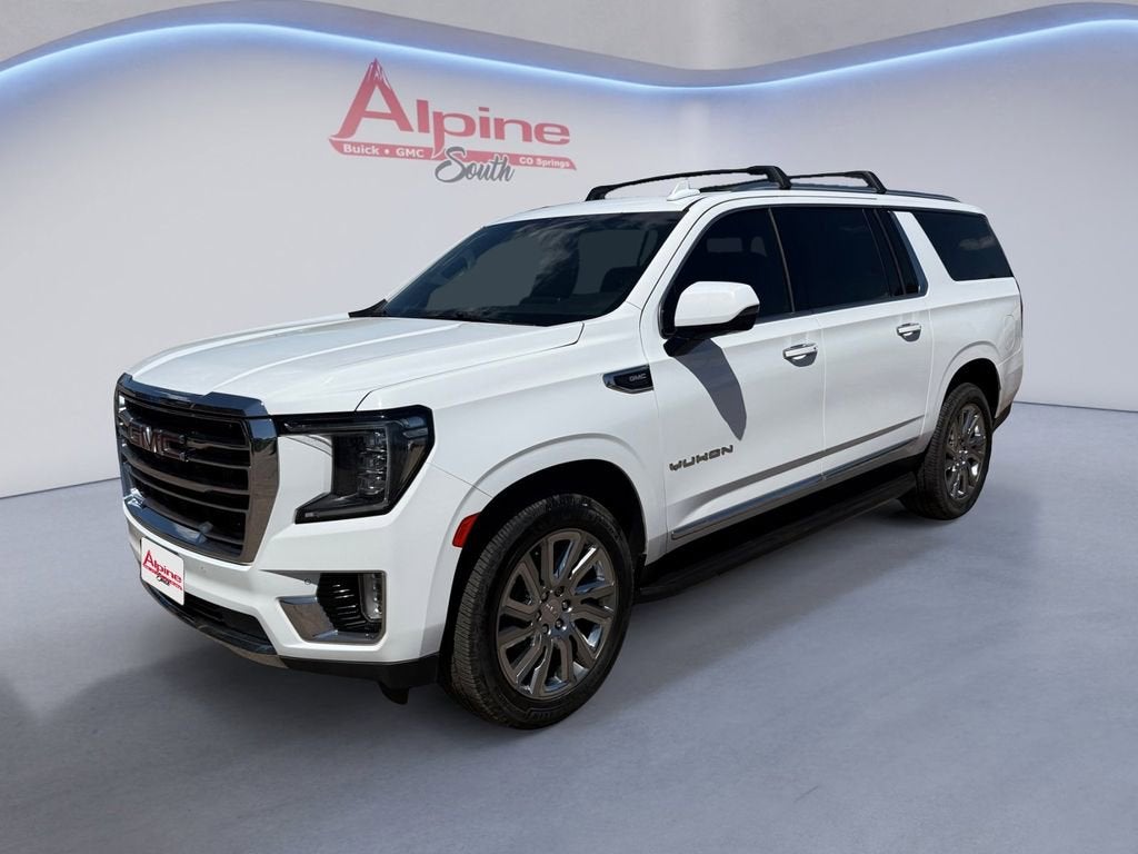 Summit White 2021 GMC Yukon XL SUV / Crossover Four-Wheel Drive Automatic